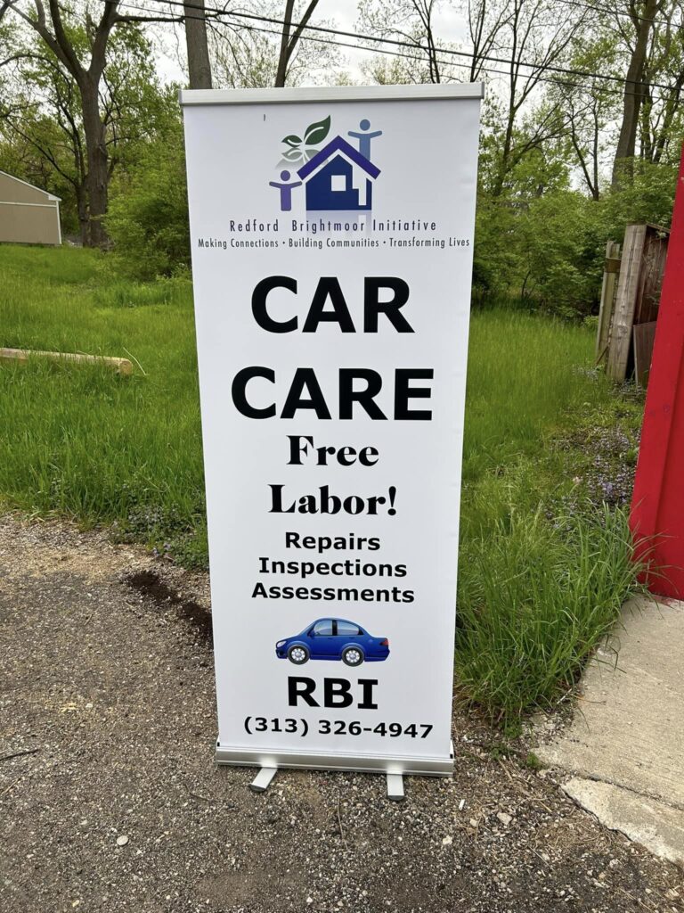 Car Care Sign